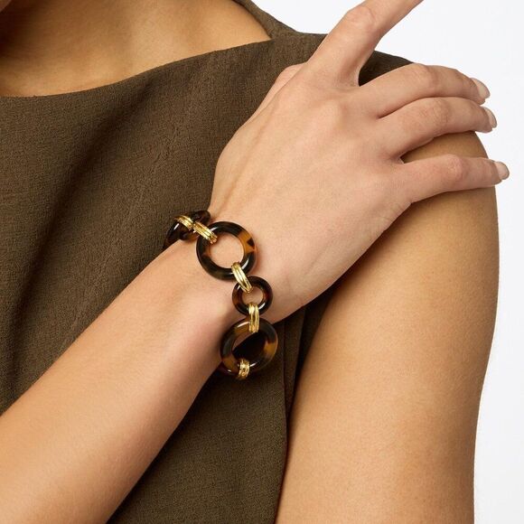 Brand New. $195 Julie Vos Madison Link Bracelet - Picture 1 of 10
